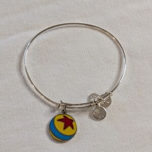 Alex and Ani Silver Bangle Bracelet | Disney Pixar Luxo Ball | EUC